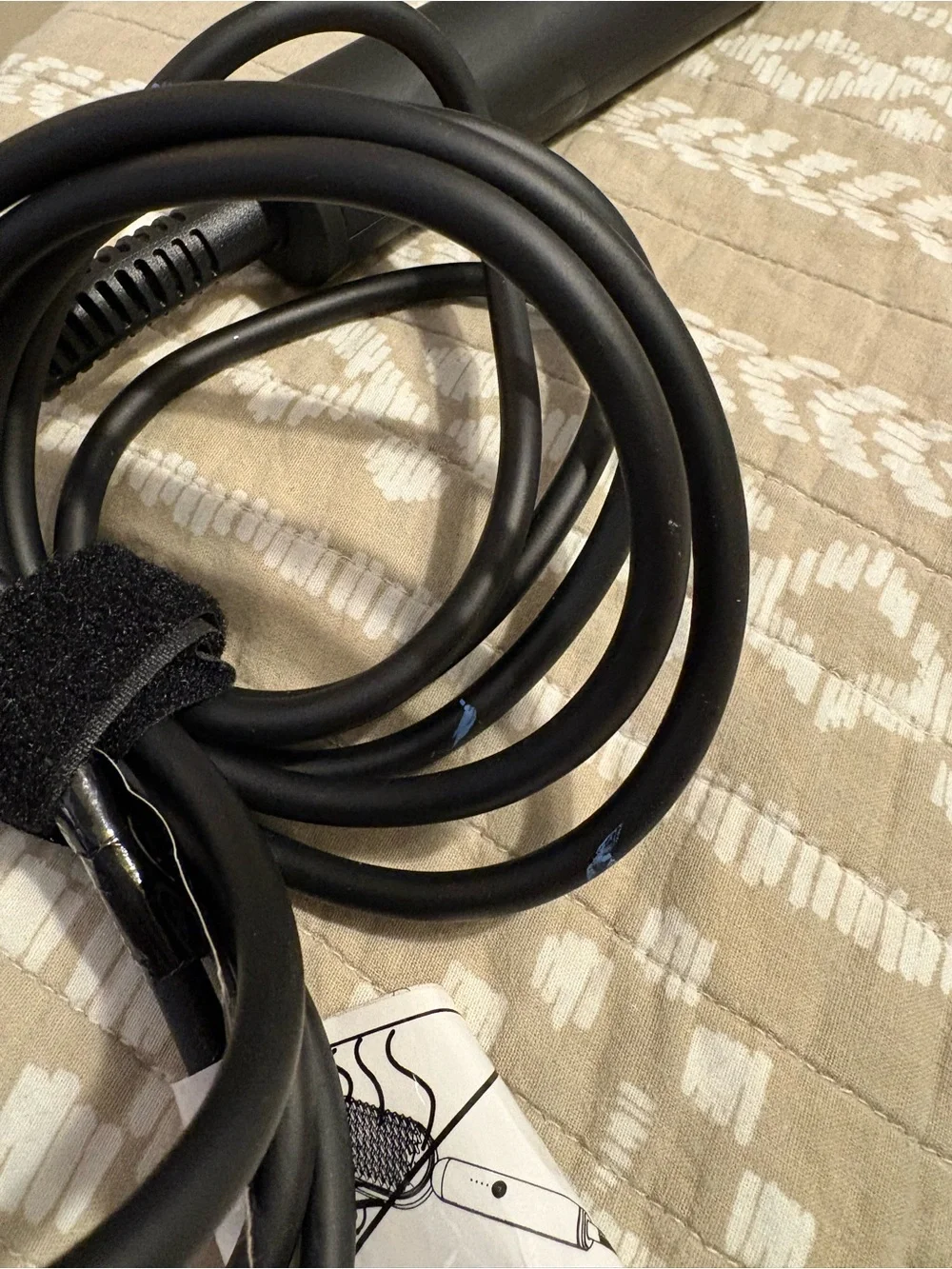 Lange Black Electric Hair Brush